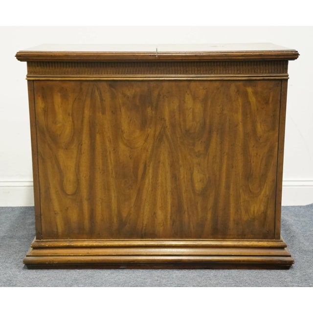 Drexel Heritage Marcay Collection Rustic Country French Style 38" Flip-Top Server Buffet 183-504 For Sale - Image 11 of 13