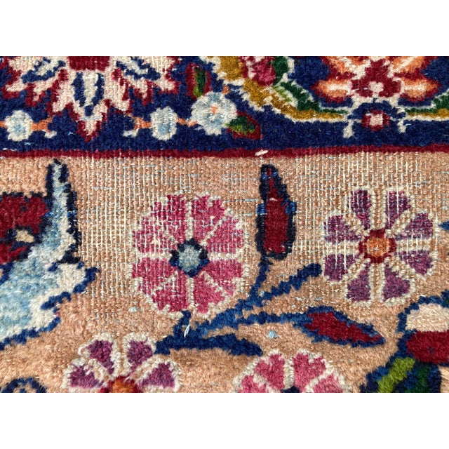 Antique Kirman Lavar Rug in Wool, 1890s For Sale - Image 16 of 18