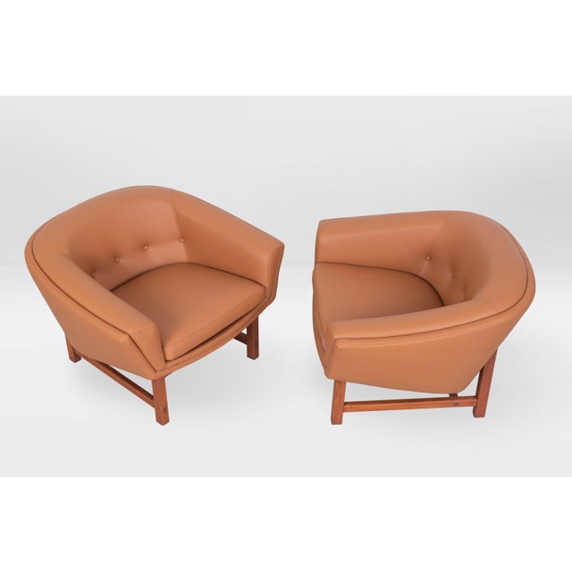 2000 - 2009 Corona Lounge Chairs by Lennart Bender, 1970, Set of 2 For Sale - Image 5 of 8