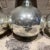 1960s Set of Five Hand Blown Mercury Glass Gazing Spheres Mexico For Sale - Image 4 of 8