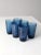 Blue Vintage Vereco Set of 6 Blue Glass Tumblers For Sale - Image 8 of 10