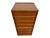 Vintage Danish Modern Teak Lingerie Chest For Sale - Image 4 of 7