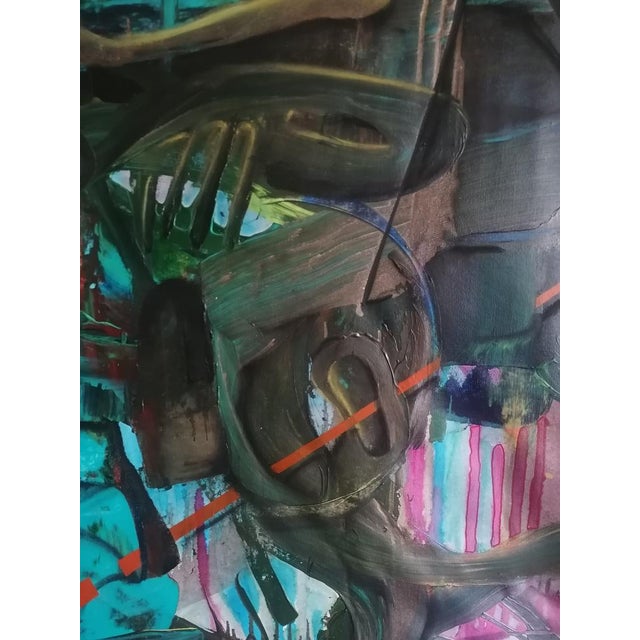 Stefano Mazzolini, Odessa, 2023, Acrylic & Oil on Canvas For Sale - Image 9 of 16