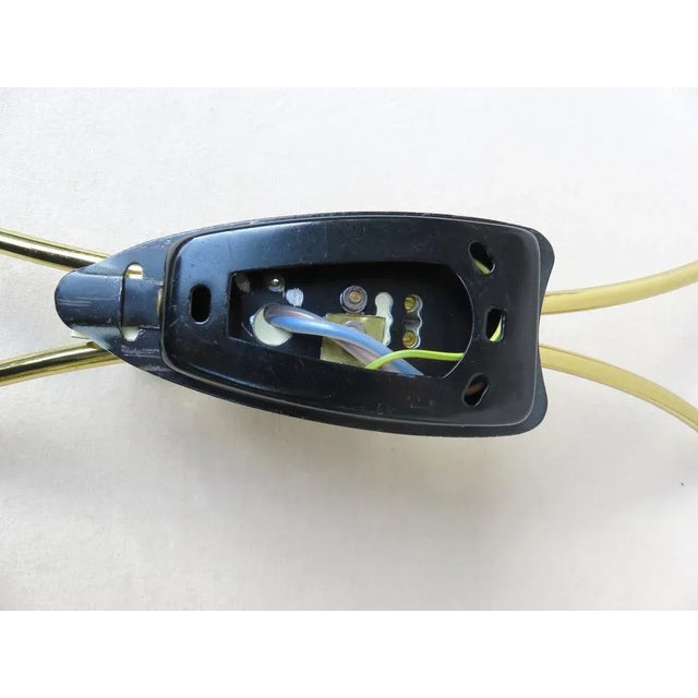 Wall Lights in Acrylic Glass & Brass, 1950s, Set of 2 For Sale - Image 18 of 18