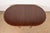 1980s Baker Furniture Style Federal Inlaid Mahogany Dining Table, Newly Refinished For Sale - Image 5 of 9
