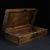 Brown Vintage Chinese Huali Rosewood Box | Mother-of-Pearl Inlaid Bird & Flower Motif For Sale - Image 8 of 10