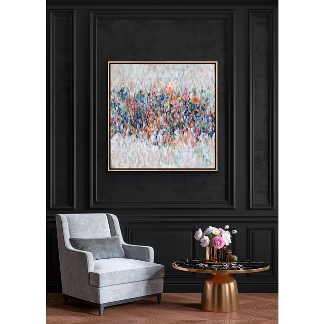 Framed Original Abstract Painting Titled Hot Spot For Sale - Image 4 of 12