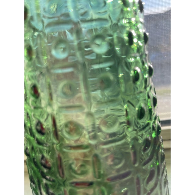 Glass 1960s Empoli “Aztec” Italian Mid Century Art Glass - For Sale - Image 7 of 12