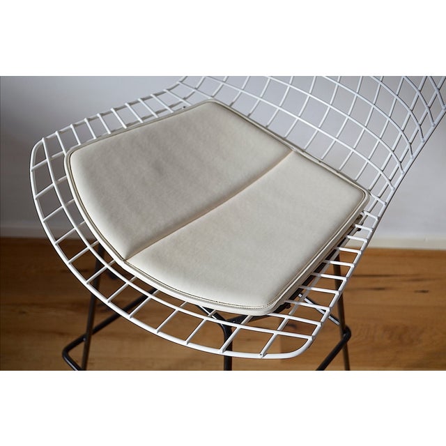 Textile Bar Stool by Harry Bertoia for Knoll International, 1960s For Sale - Image 7 of 15