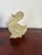 Italian Vintage Genuine Alabaster Duck Figurine Made in Italy 4”h X 3”w For Sale - Image 3 of 9