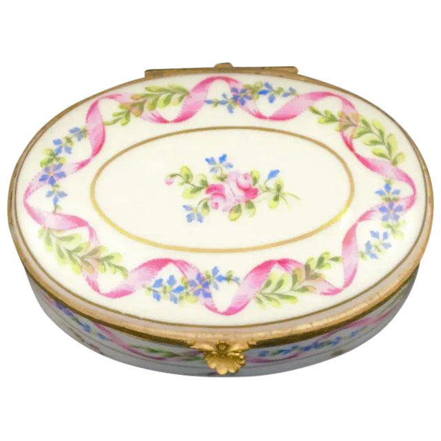 Atelier LeTallec Porcelain Box For Sale
