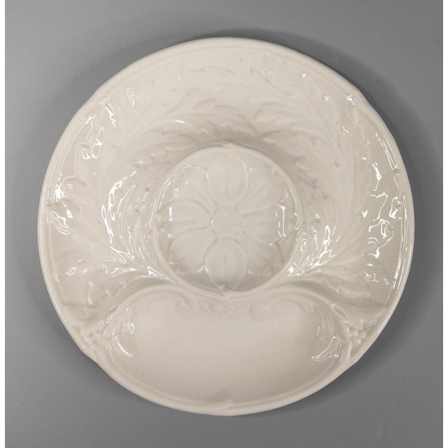 1940s 1940s French Gien Majolica Artichoke Plate For Sale - Image 5 of 5