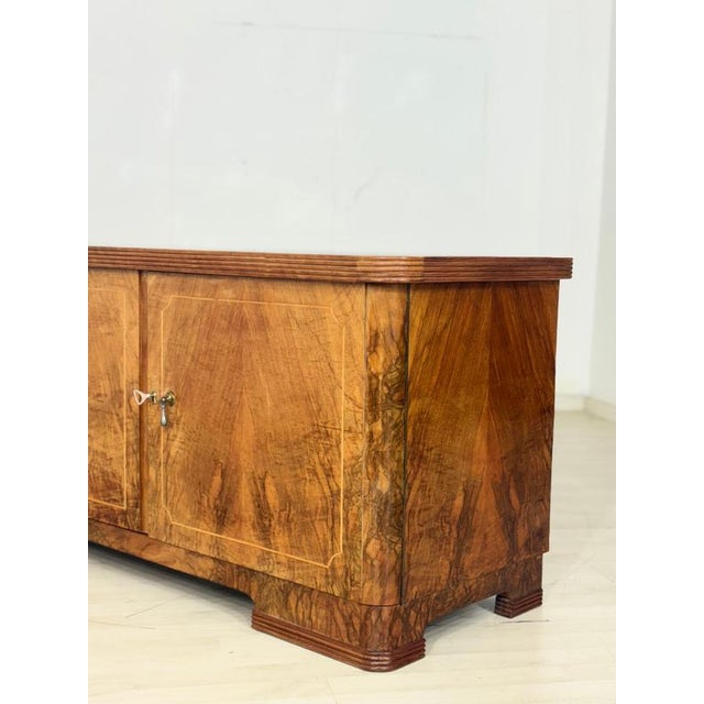 Metal Art Deco Sideboard with Drawers For Sale - Image 7 of 10