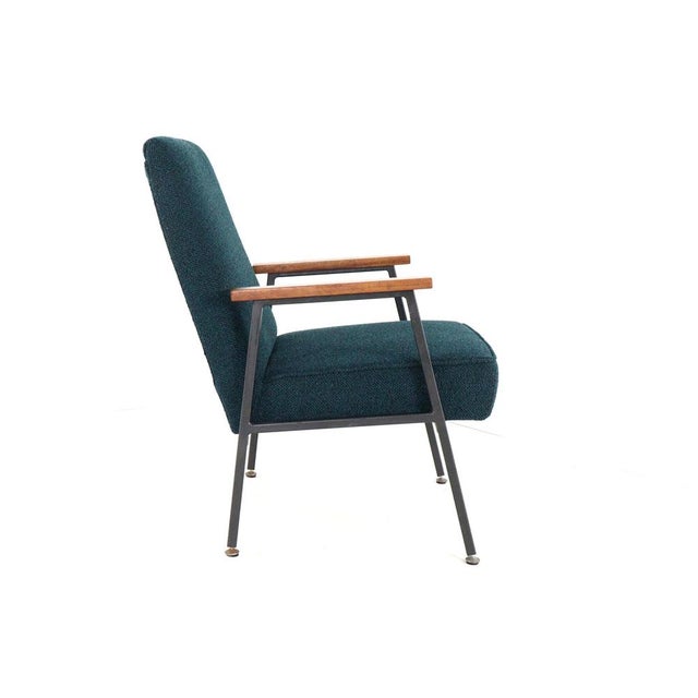 Blue Genie Armchair from Gispen, Netherlands For Sale - Image 8 of 18