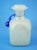19th Century Milk Murano Glass Perfume Bottle with Blue Cameo attributed to Salviati & C. For Sale - Image 8 of 18