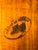 Late 20th Century Mexican Rustic Pine Armoire / Hacienda Cabinet — Hecho en Mexico For Sale - Image 10 of 10