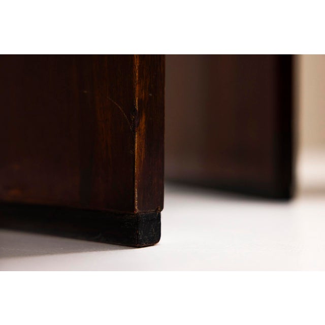 Art Deco Mahogany Stools, 1930s, Set of 2 For Sale - Image 9 of 14