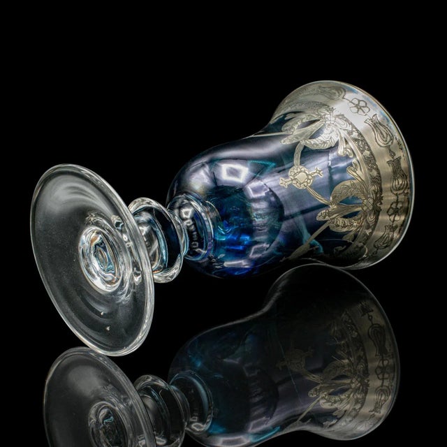 Set of 12 Vintage Wine Goblets, Italian, Handmade, Champagne Glasses, Liqueurs For Sale - Image 12 of 12