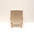Vintage Danish Lounge Chair with Cream Upholstery, 1960s For Sale - Image 3 of 7