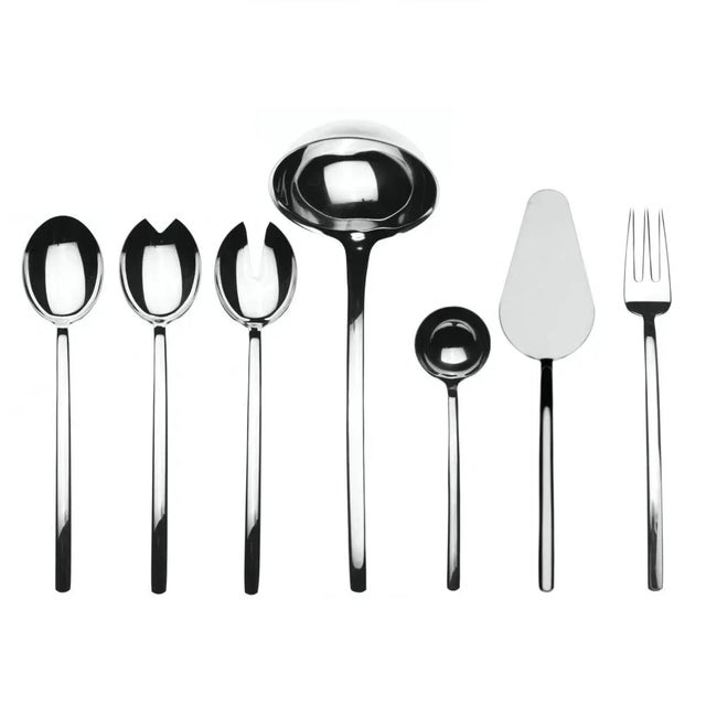 Contemporary Mepra Due 7-Piece Full Serving Set For Sale - Image 3 of 3