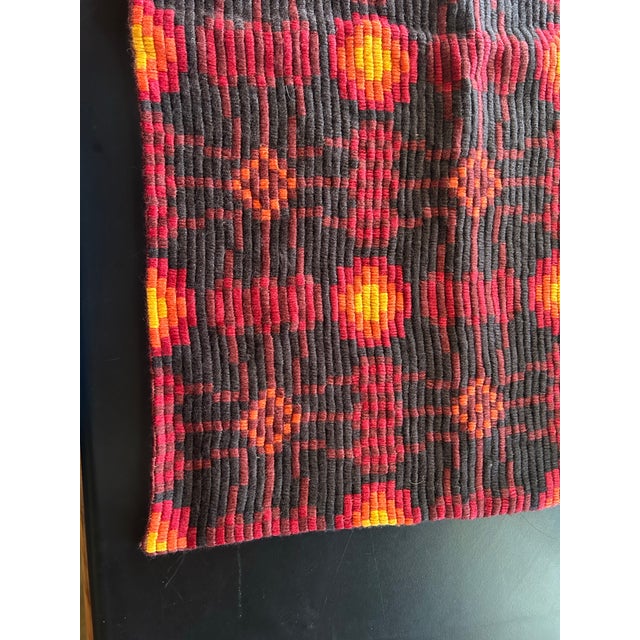 Southwestern Needlepoint Rug or Mat For Sale In San Diego - Image 6 of 6