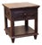 Discontinued Greenview Charcoal End Table For Sale