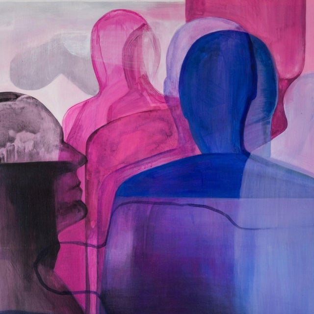Lena Pawlik, He. The Unexpressed, 2026, Canvas & Acrylic For Sale - Image 4 of 5