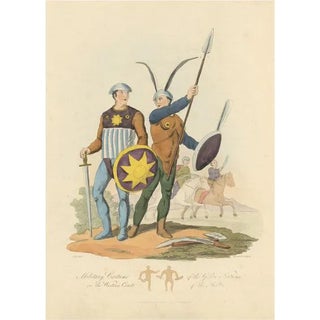 Military Costume of the Gothic Nations on the Western Coasts of the Baltic, 1815 For Sale