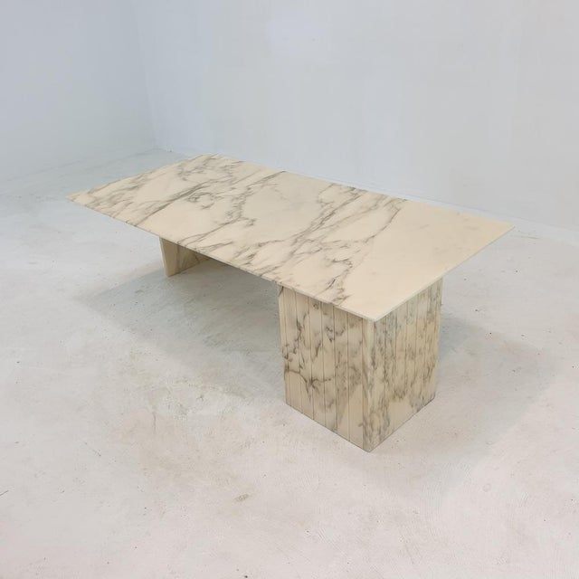 Italian Marble Coffee Table, 1970s For Sale - Image 9 of 18