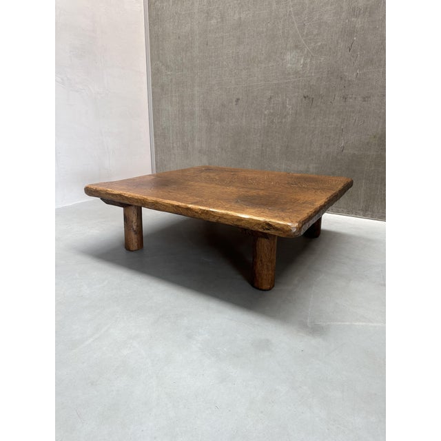 Vintage Wooden Coffee Table, 1950s For Sale - Image 11 of 12