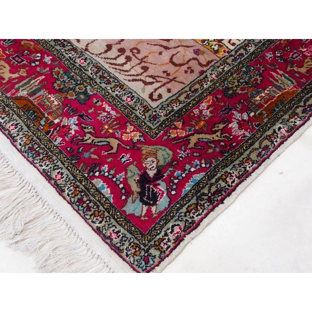 Hanging Rug with Kings Portraits, 1960s For Sale - Image 10 of 11