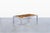 Monumental Oyster Burl Wood and Aluminum Coffee Table, 1970s For Sale In Los Angeles - Image 6 of 14