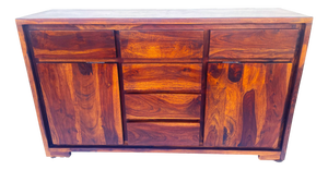 Large Rosewood Chest of 6 Drawers, 1990s