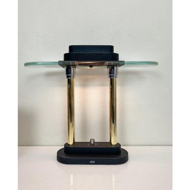 Desk lamp from the 1980s made by the Dutch company SMC Boxford. Original design by Robert Sonneman for George Kovacs,...