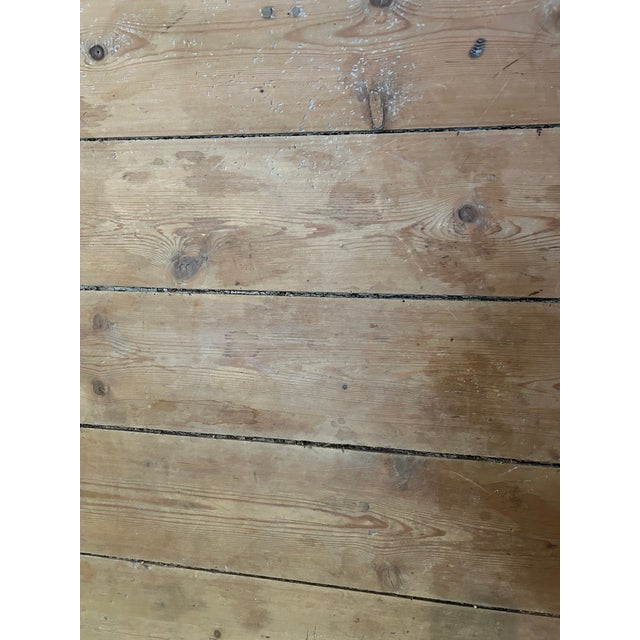 18th Century Swedish trestle table. Beautiful patina.