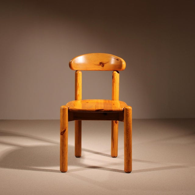 Dining Chairs in Pinewood, Italy, 1980s, Set of 6 For Sale - Image 4 of 13