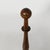 Italian Round Doorstop in Turned Wood, 1930s For Sale - Image 3 of 11