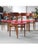 Vintage Red Fabric Chairs, 1960s, Set of 6 For Sale - Image 14 of 14