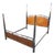Mid 20th Century Mid-Century Modern Bed Frame by Mastercraft For Sale