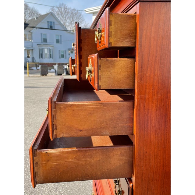 Lexington Cherry Highboy Dresser Chairish