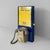 Mid-Century Modern Italian Wall-Mounted Public Telephone in Metal from SIP, 1960s For Sale - Image 4 of 9