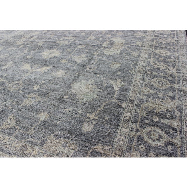 Angora Large Oushak Rug by Keivan Woven Arts 11'7" X 16'4" For Sale - Image 10 of 11