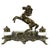 Metal Bronze Inkwell, Mid-20th Century For Sale - Image 7 of 7