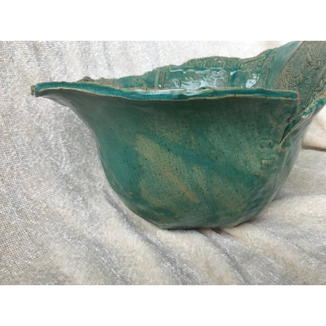 Ceramic Vintage Handcrafted Ceramic Bowl For Sale - Image 7 of 12