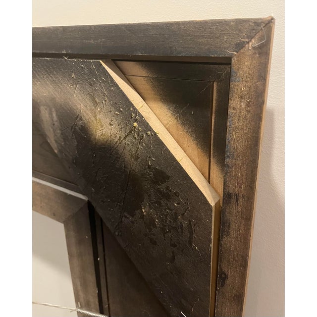 2000 - 2009 Stunning Large Tarnished Gold Gilt Frame For Sale - Image 5 of 5