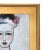 Original one-of-a-kind oil painting of a French lady portrait on stretched canvas. The talented artist "Ruth Arenz” signed...