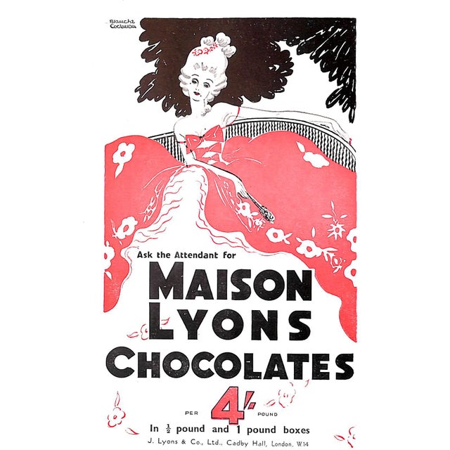 [16] pp. Gaiety Theatre London 1933 8 1/2" x 5 1/2" The programme for Frances Doble in "Ballerina"with a cover design by...