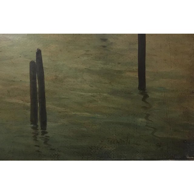 Naples, Posillipo School, Oil on Canvas, Framed For Sale - Image 6 of 7