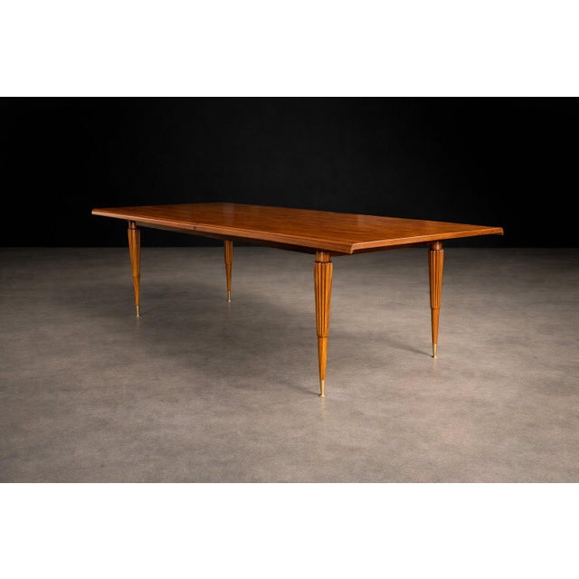 Extendable Brazilian Modern Dining Table in Caviúna Wood by Giuseppe Scapinelli, 1950s - Lot 628 For Sale In New York - Image 6 of 15