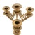 French Gilt Bronze & Opaline Glass Candelabra (1815) For Sale - Image 4 of 13